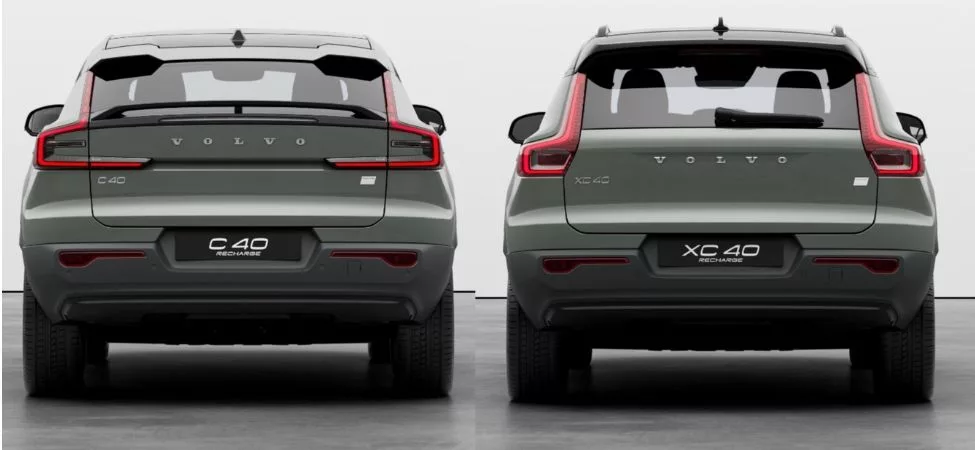 Volvo C40 vs XC40 Recharge