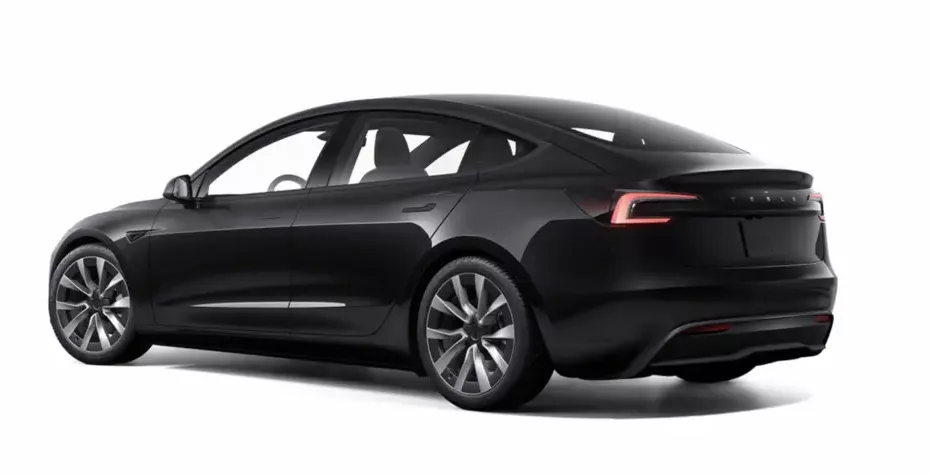 Tesla Model 3 Solid Black