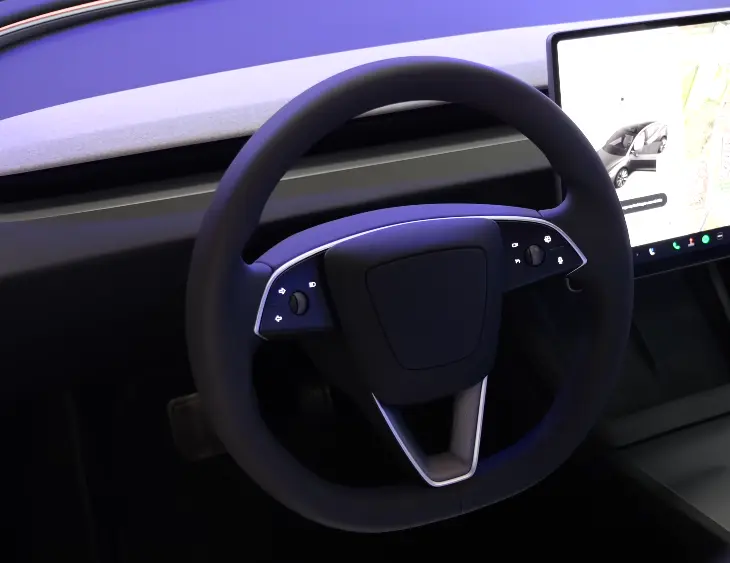 Nya Tesla Model 3 ratt