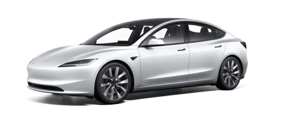 Tesla model 3 färger